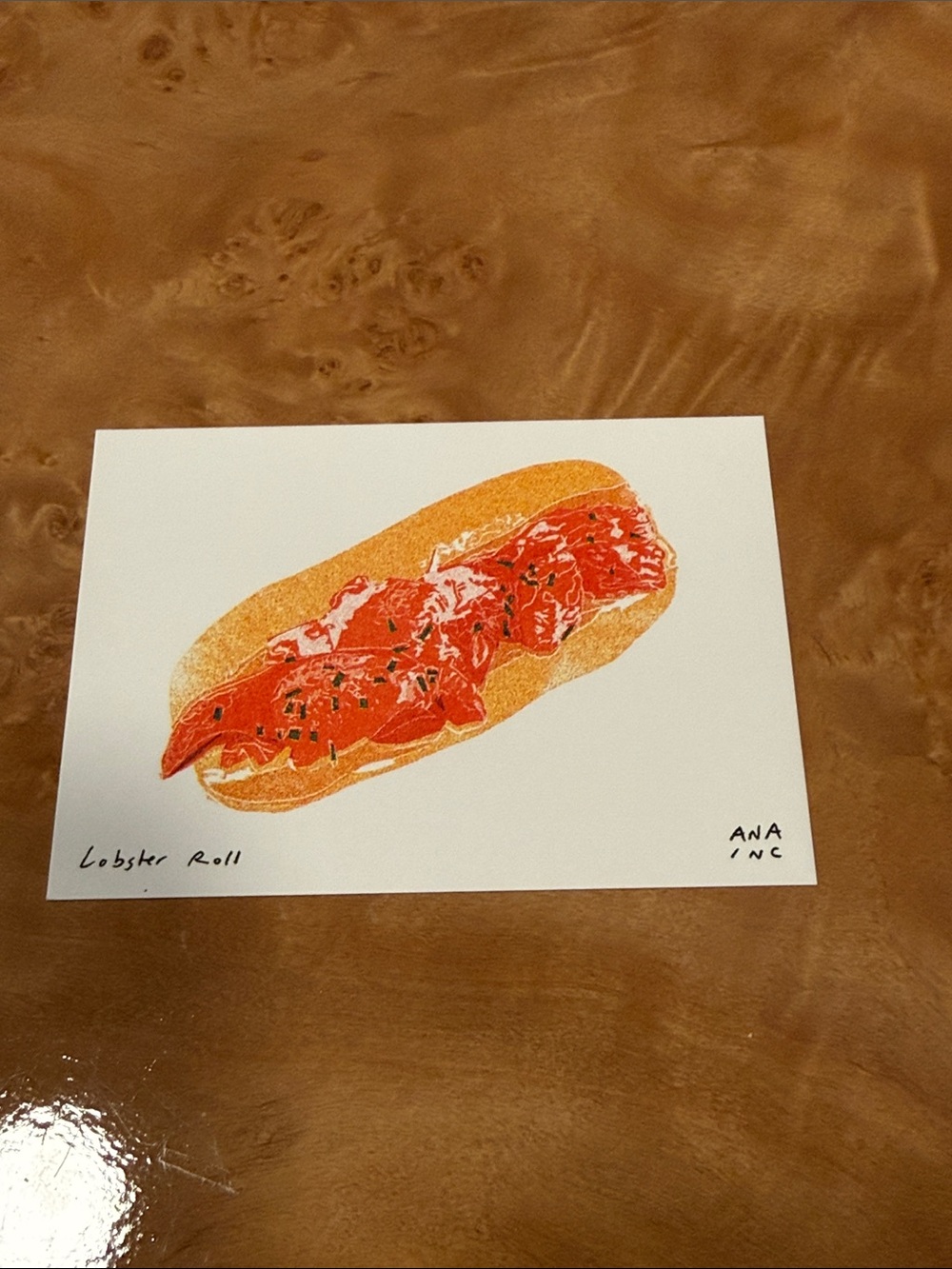 Inciardi Emporium Mini Print Maine Lobster Roll